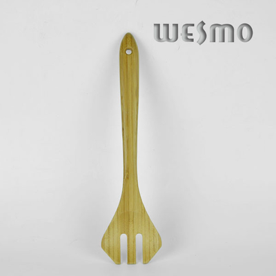 Bamboo Kitchen Accessories, Customized Slotted Natural Pancake Turner