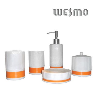WBC0429A  5 Piece Modern Ceramic Bathroom Set