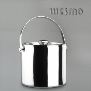 WRS0503A personalisasi anggur aksesoris, es Stainless Steel ember 2 liter